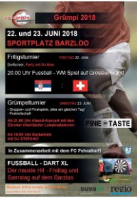 Grümpelturnier FC Pfäffikon 22. und 23. Juni 2018
